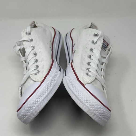 Converse All Star Chuck Taylor Sneakers Mens 12 White Canvas Low Top Shoes - Picture 7 of 16